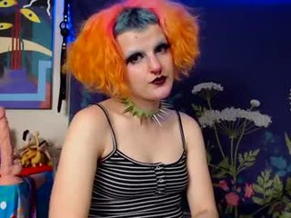 friskyflowers 19 y. o. cam girl with hairy pussy makes her lover fuck his mouth